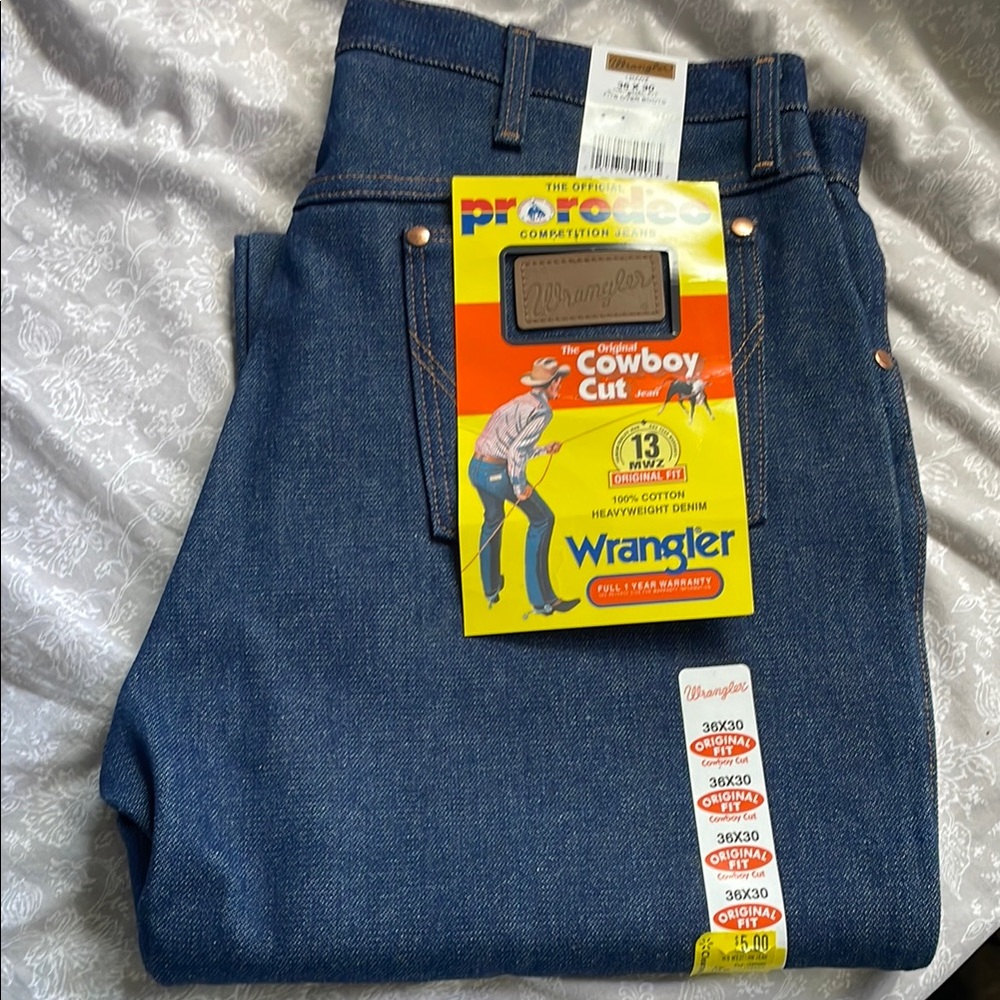 Wrangler Men's Blue Jeans